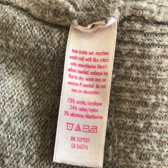 Christmas Justice Critter Reindeer Jeweled Holiday Sweater Girls Size 14/16 - Picture 6 of 6